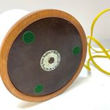 Lampe de chevet en bois, S.P. Metal Cracovie, années 1960