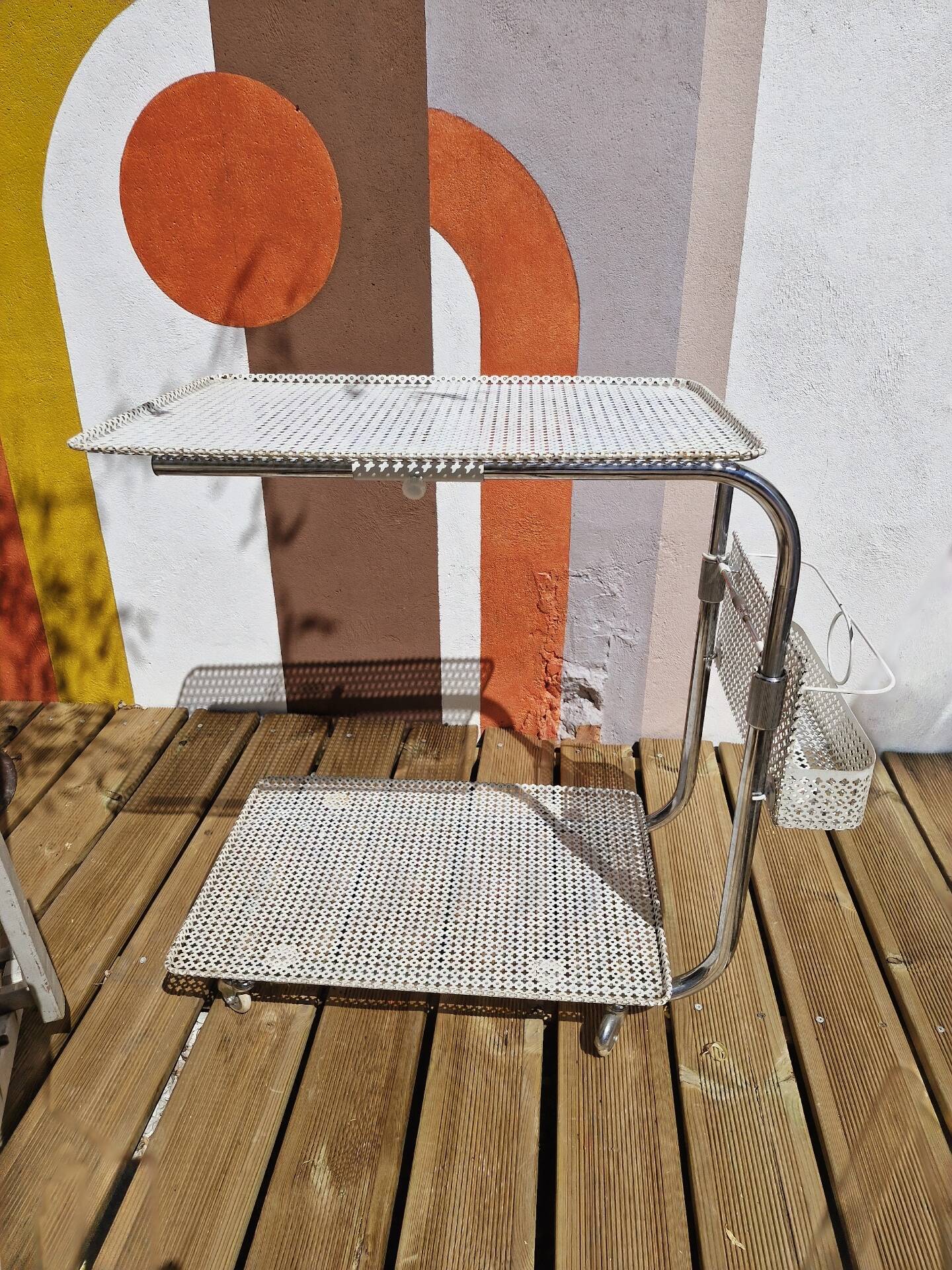 Dessert "The Adapt Bar" by Mathieu Matégot from the 50s, 60s.