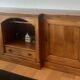 Enfilade very much, cherry wood jointed.