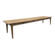 Grande table chêne et sapin patine miel