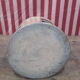 Vintage stoneware photophore to hang or install