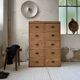 Craft furniture with drawers shell handles