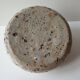 Flower vase in pyrite ceramic stoneware signed Alain Prudhomme