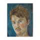 Portrait painting young man
