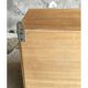 Wall box or shelf in light oak veneer - vintage - 1960