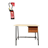 Vintage modernism desk with two drawers