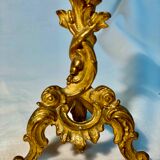 Pair of 18th-style candlesticks