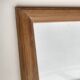 Duo cadres en pin, vitres recentes