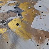 Abstract painting table