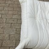 100% authentic Ligne Roset Togo 1-seater light beige leather '87