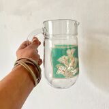 Vintage glass pitcher