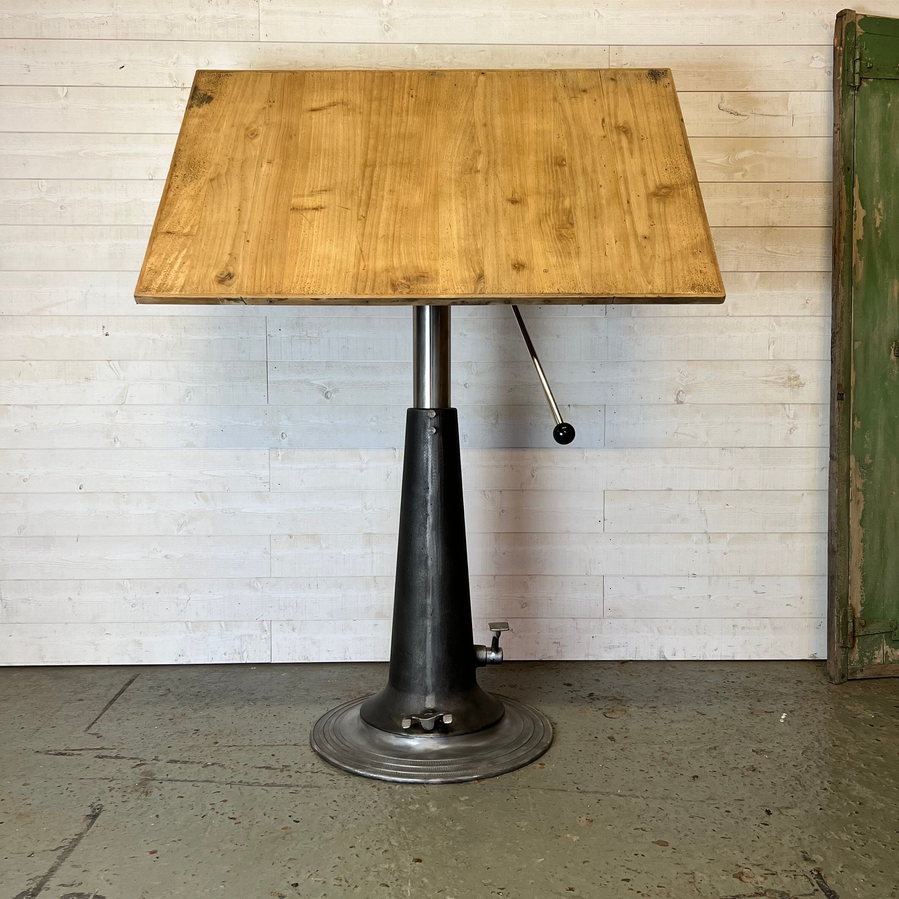 Architect's drawing table Nike Eskilstuna Sweden from the 50s