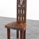 Chaise haute espagnole d'Ormecasa avec Jésus et les Apôtres, années 1970.