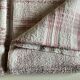 Pair of 1950 red woven kit towels