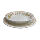 Beautiful set plate to drain strawberries in Gien earthenware