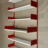 Modular metal and wood shelf