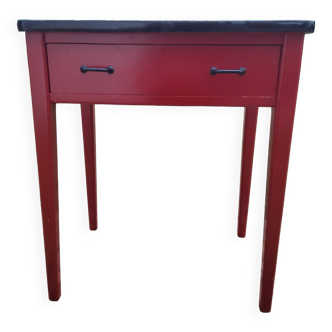 Side table.