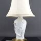 Biscuit porcelain lamp, "Calla Lily", by Nicholas Berbenczy, 1986