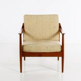 Mid-Century Antimott Armchair by Walter/Wilhelm Knoll