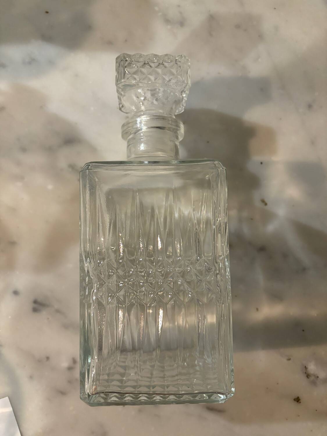 Vintage whiskey decanter