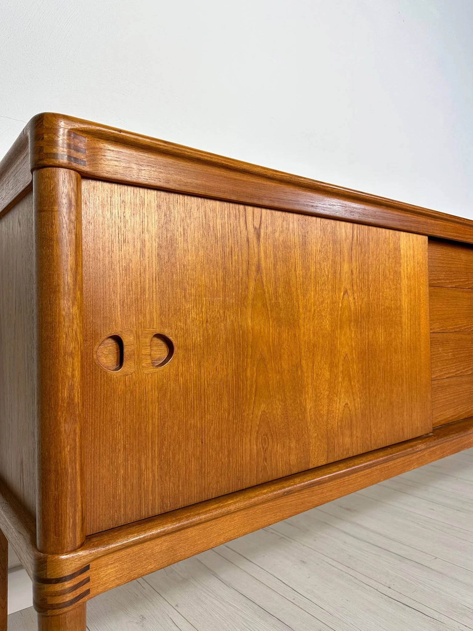 1960s Vintage Large Danish Teak Sideboard by H.W. Klein for Bramin