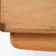 Buffet with roller shutter doors, Danish, vintage, teak, produced by Dyrlund.