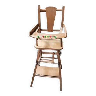 Vintage fisher price wooden high chair 2025