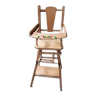 Chaise haute bébé poupée jouet bois massif dp 1123784