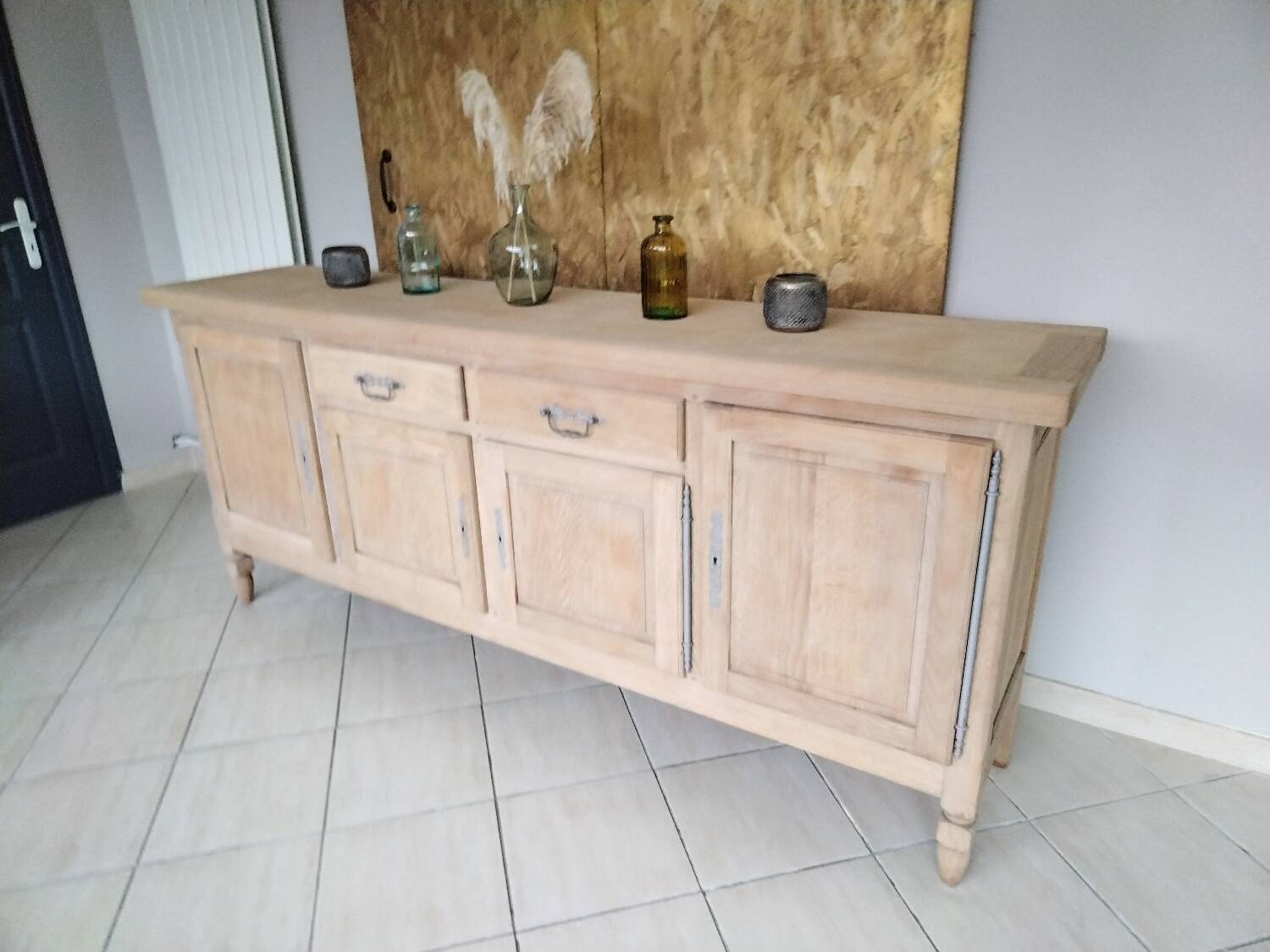 Large buffet in renovated solid oak