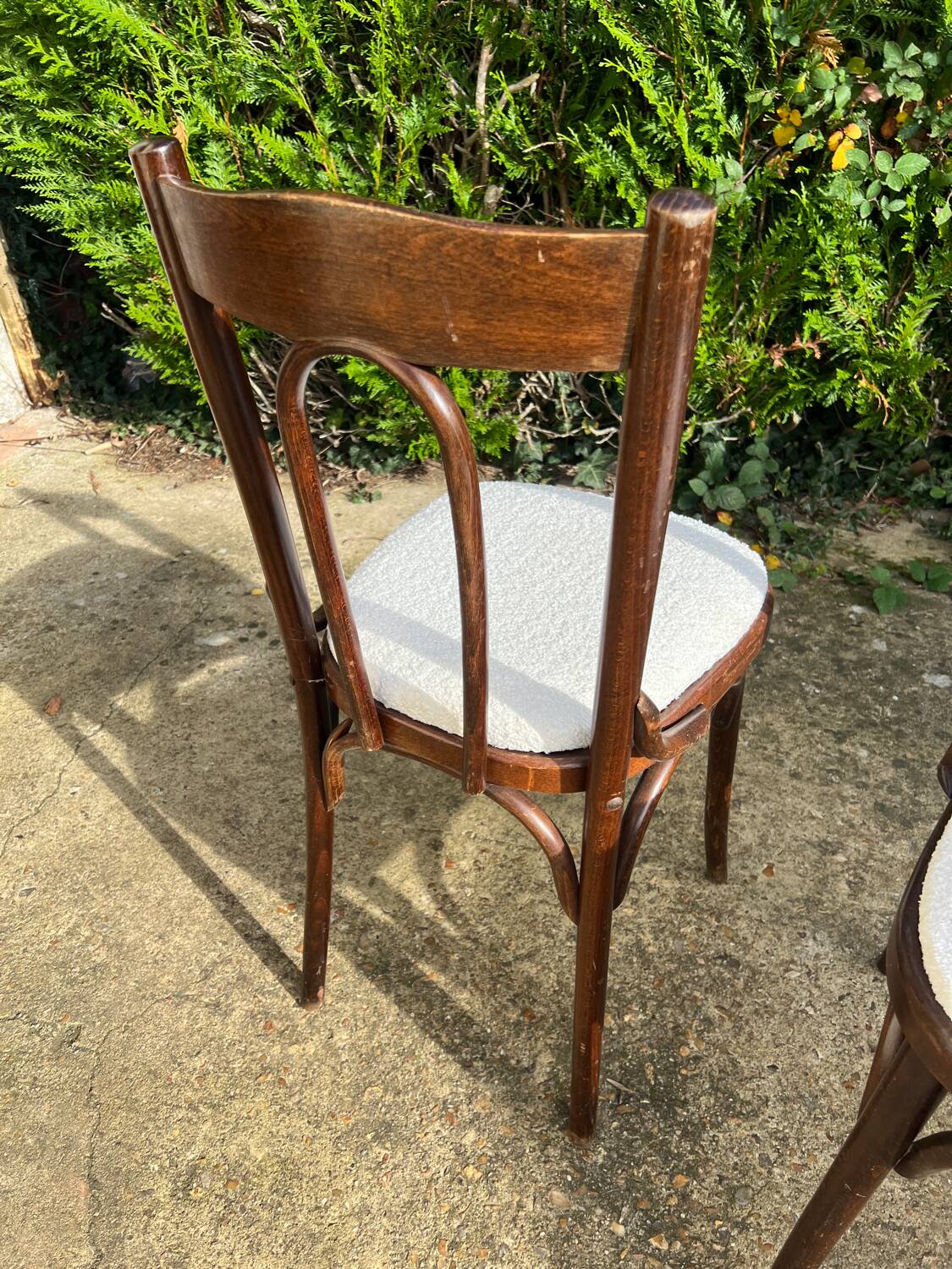 Pair of bistro chairs