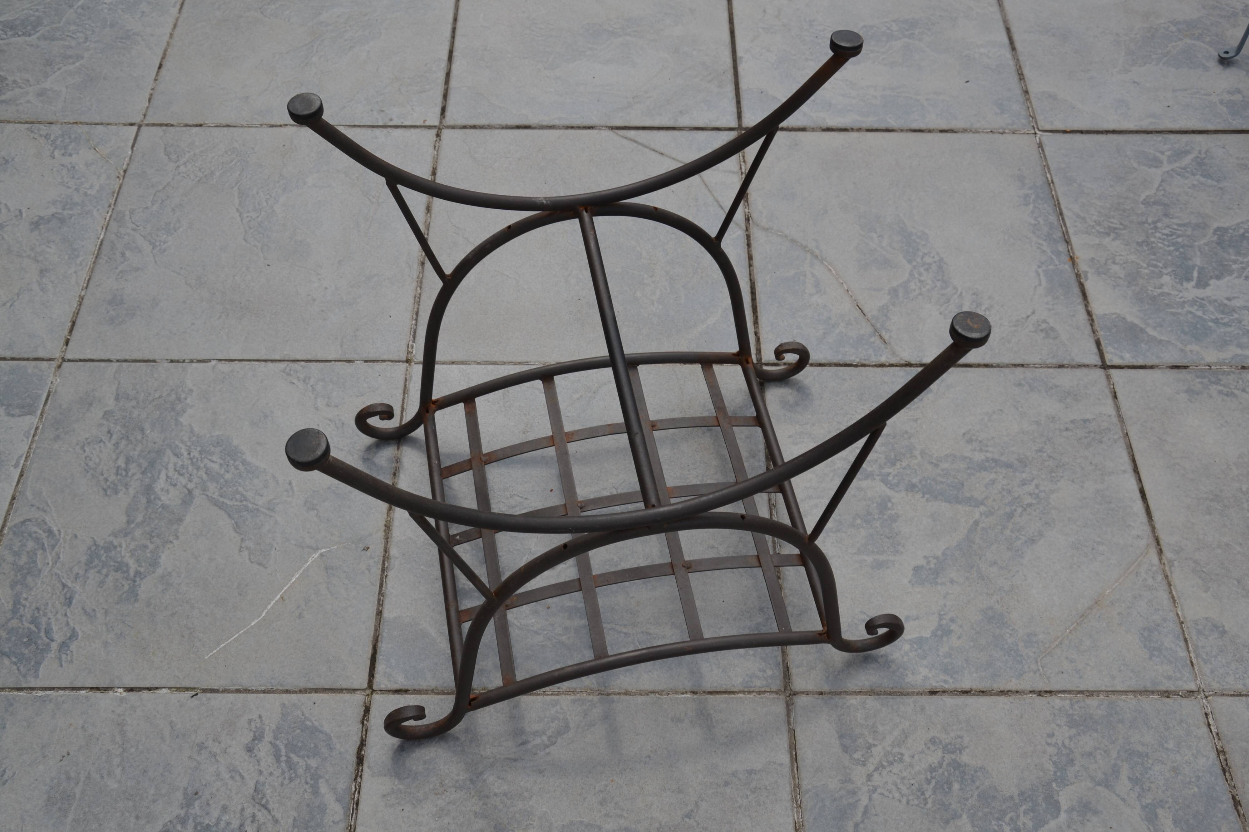 Curule stool/seat in Neo-Classical Empire style