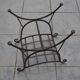 Curule stool/seat in Neo-Classical Empire style