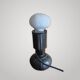 Space Age 600C Lamp Design by Gino Sarfatti for Arteluce