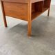 Vintage Scandinavian teak desk attributed to Christian Linneberg.