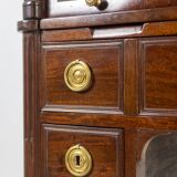 Desk – or secretary, cylinder, mahogany. Late 18th century period.