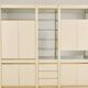 Library - Ivory and Brass Lacquered Living Mural - Jean Claude Mahey