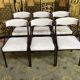 6 chairs 70s mahogany