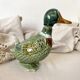 Zoomorphic bottle, ceramic duck