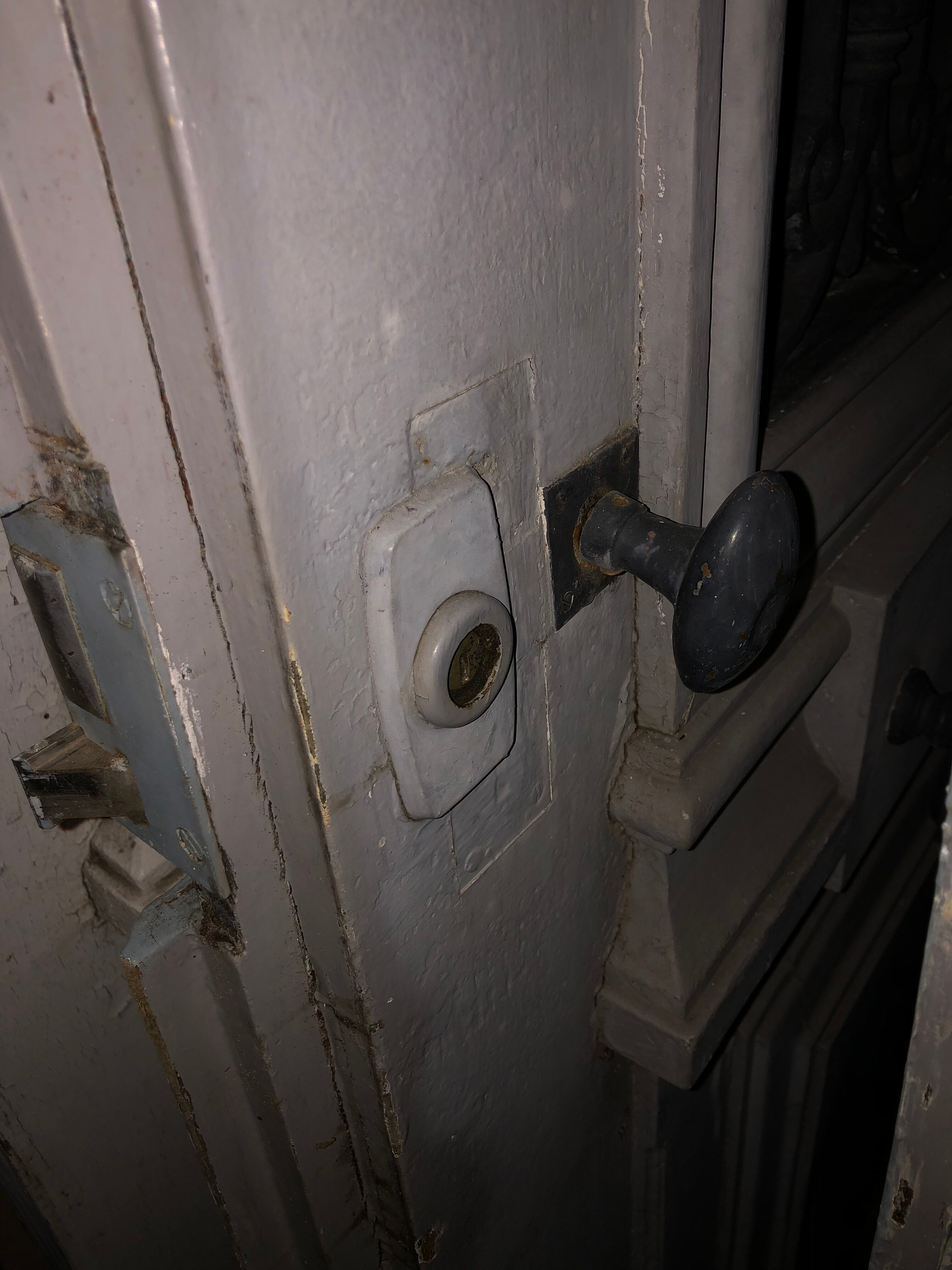 Entrance door double