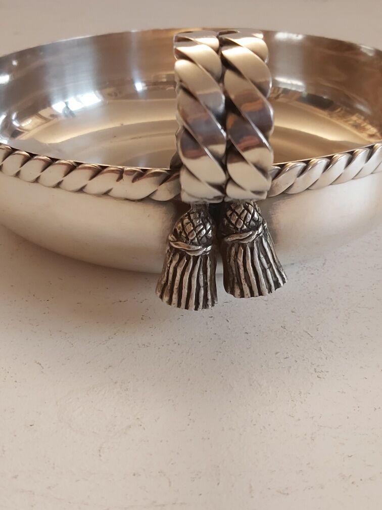 Empty pocket Maria Pergay silver metal