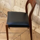 6 Scandinavian Chairs Model No. 71 by Niels Otto Moller