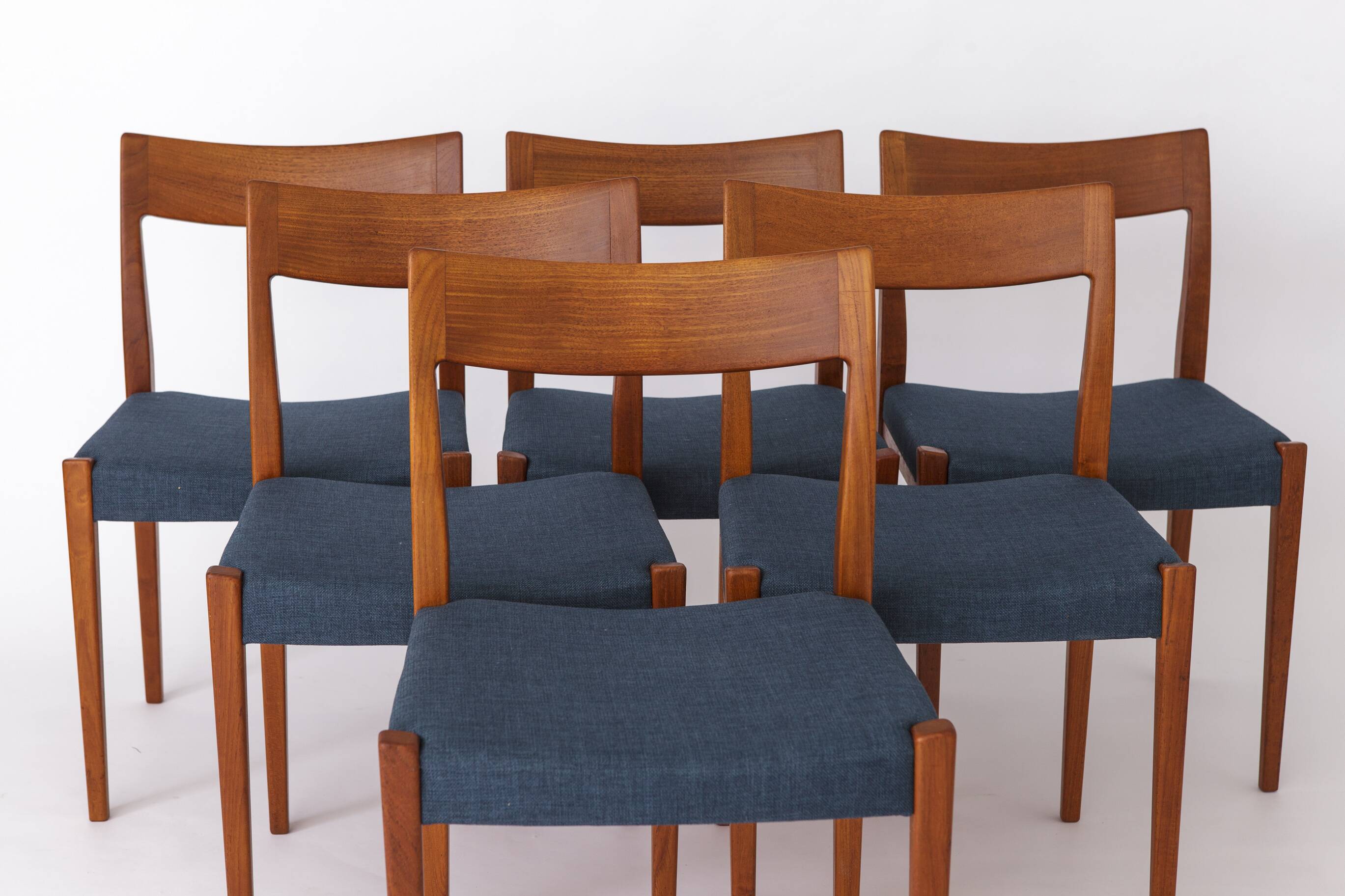 6 Chairs by Yngve Ekström for Hugo Troeds, 1960s, Sweden