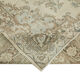 Handmade oriental unique 1980s 305 cm x 400 cm beige wool carpet