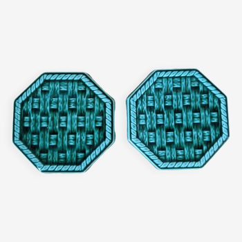 Pair of Digoin trivets