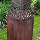 English mahogany neckline