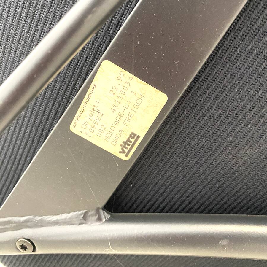 Set of 6 Onda chairs edition VITRA Design Mario Bellini