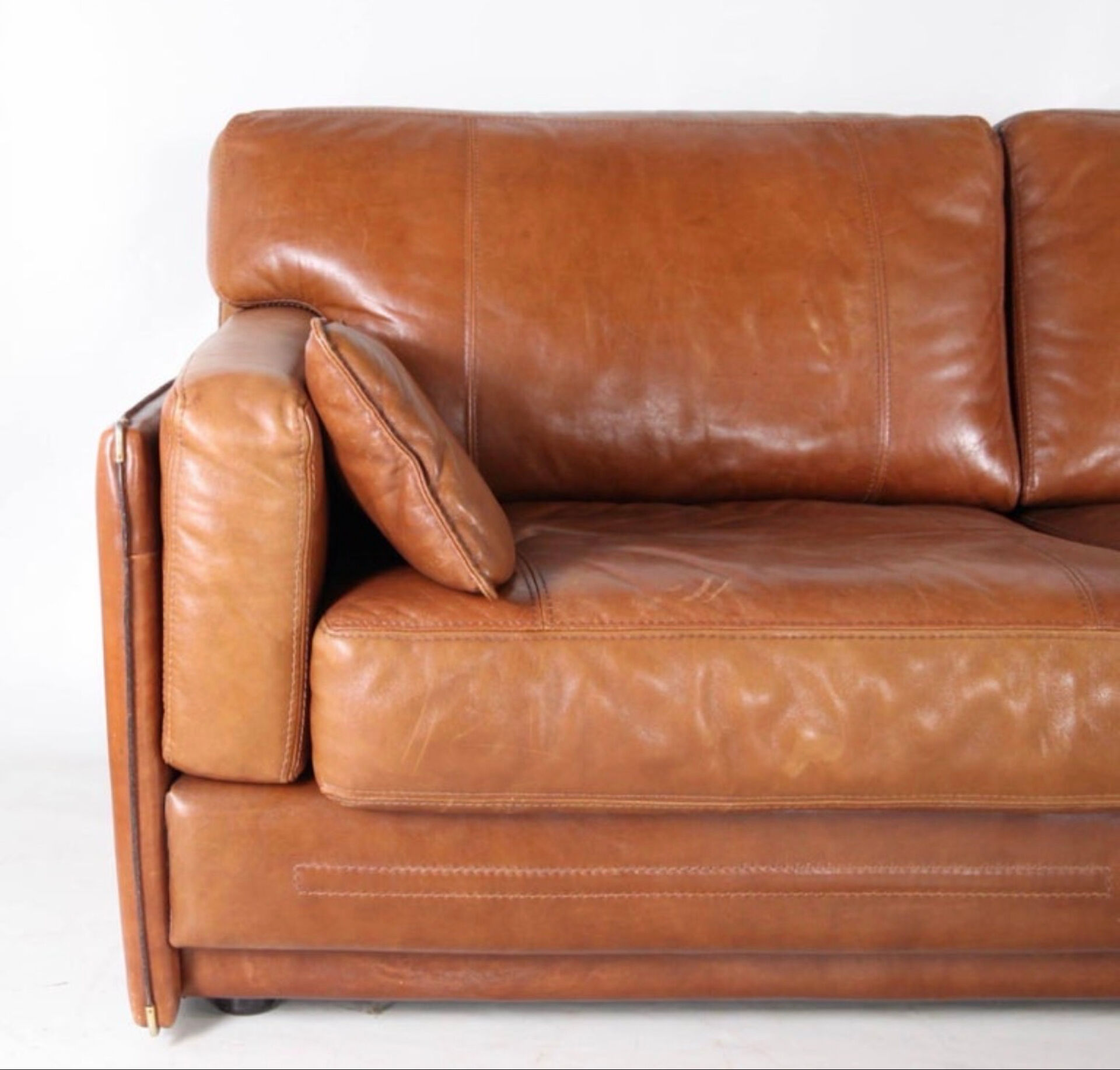 Canapé cuir 3 Roche Bobois