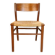 Chaise en teck modèle 157 par Børge Mogensen pour Søborg Møbler, Danemark, années 1950.
