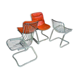 Chrome chair Gastone Rinaldi