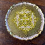 Venetian tray in gilded wood